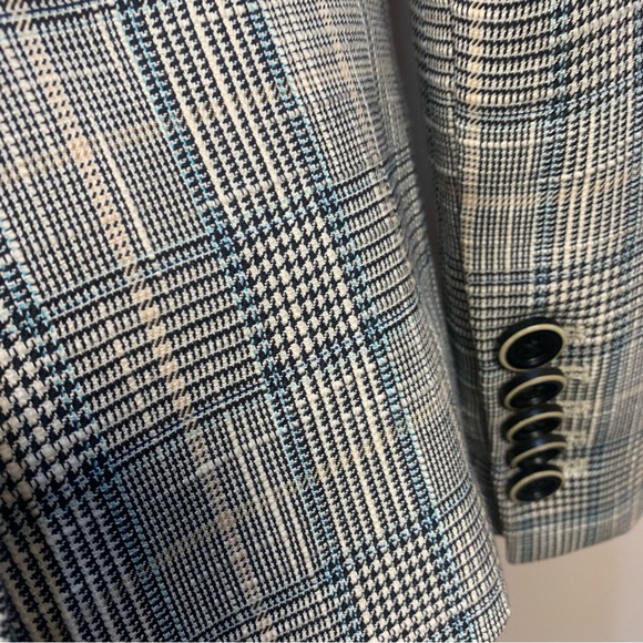 Veronica Beard Gia Dickey Check Houndstooth Blazer Jacket - Picture 7 of 14